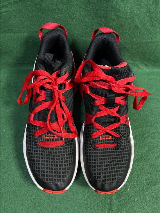 Nike LeBron Witness 6.5 Black/Red Bred Lakers 2023 Basketball Shoes Rare! EUC! main image 12